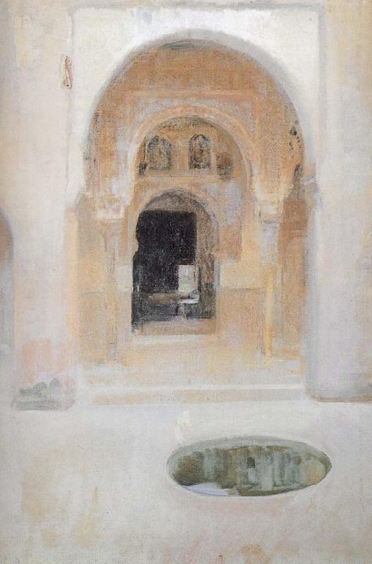 Joaquin Sorolla Sevilla Palace oil painting image